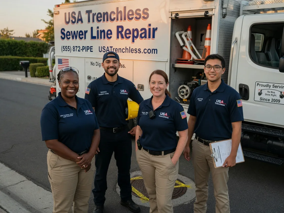 Sewer Line Repair company in Marietta, TX